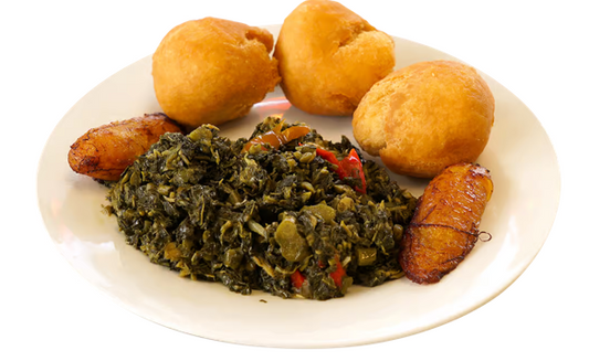 Callaloo and Salt Fish