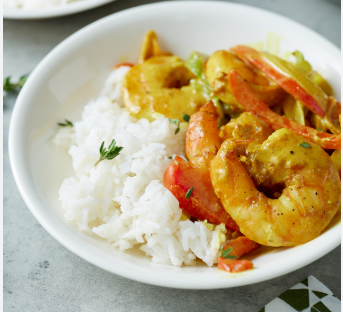 Curried Shrimp Meal